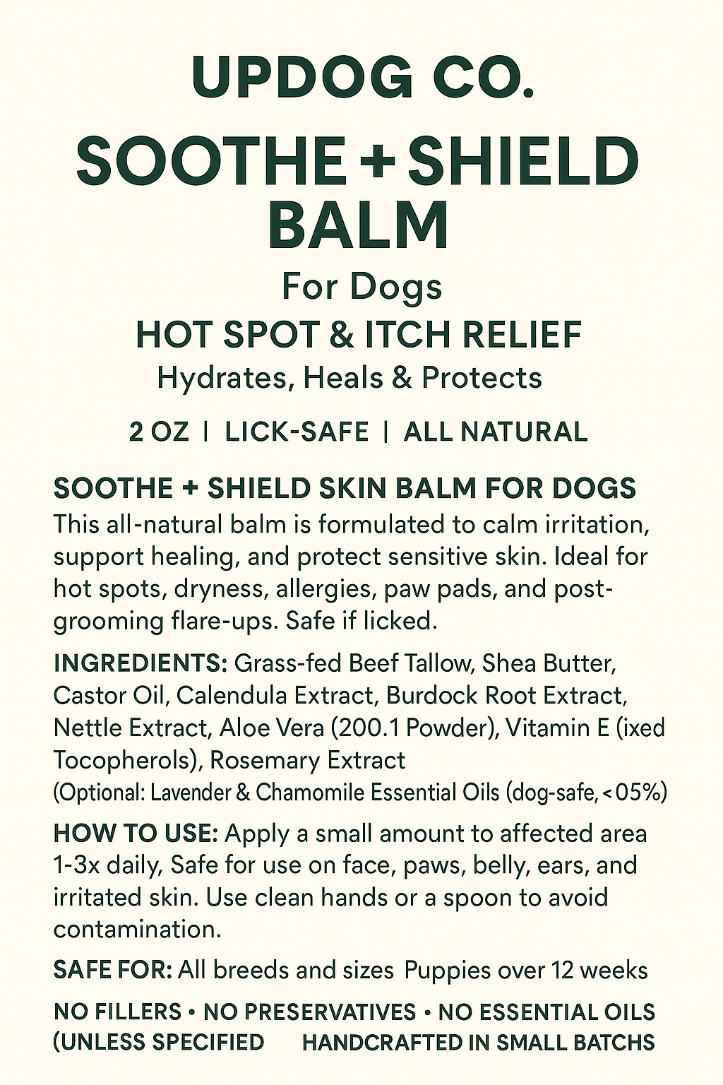 Skin Calming Balm